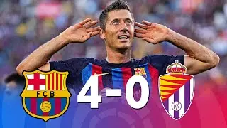 Barcelona vs Real Valladolid [4-0], La Liga 22/23 - MATCH REVIEW