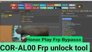 Honor Play (COR-AL00) Frp Bypasss Unlock tool | honor play frp bypass latest sequrity 2024 | Update