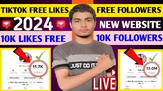 TikTok par Likes Followers Kaise Badhaye 🔥 how to increase TikTok Likes Followers🔥 2024 New website