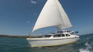 Simpson 30 Cruising catamaran - Walkthrough