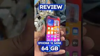 iPhone 12 Mini 64 Review #shortvideo #iphone #tech #smartphone #iphone12miniunboxing