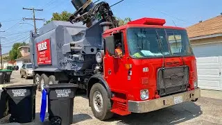 Ware Disposal Autocar ACX DaDee Scorpion Garbage Truck