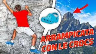 SCALO UNA MONTAGNA CON LE CROCS! *test estremo*