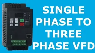 single phase to three phase variable frequency drive | Converter  | Inverter | Electreca