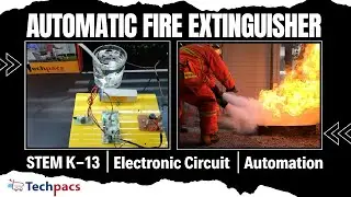 Innovative School Project: Automatic Fire Extinguisher to Save Lives and Prevent Disasters