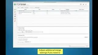 How to merge PDF documents with PDFsam v3