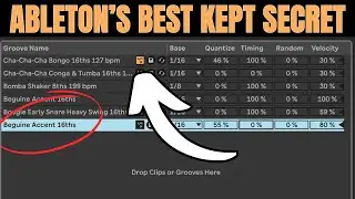 Using Grooves In Ableton Live: Why Your Drums Don't Sound Pro