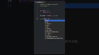What are lambda functions in python ⁉️ 