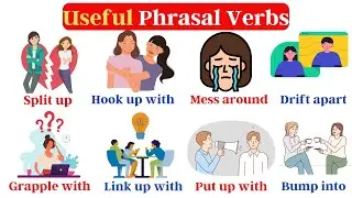 15+ Useful Phrasal Verbs In English | Phrasal Verbs | English Vocabulary With Sentences