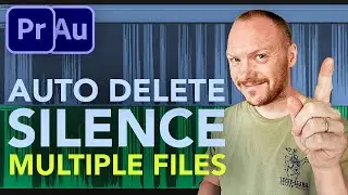 Auto Remove Silence from Multiple Files | NO PLUGINS | Adobe Premiere Pro