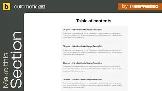 Wordpress Tutorial | Bricks Builder | AutomaticCSS (ACSS) | Table of contents card