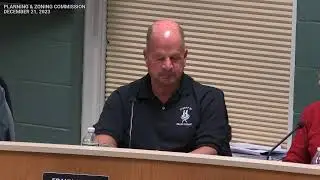 Enfield, CT - Planning & Zoning Commission - December 21, 2023