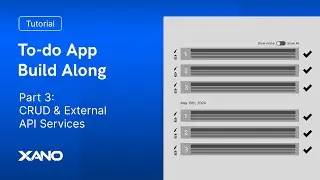 To-do App Build Along (PART 3): CRUD & External API Services