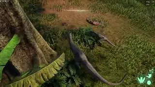 Growing a carno in dilo infested server The Isle