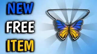 FREE UGC BUTTERFLY NECKLACE ROBLOX