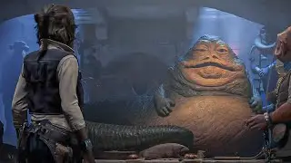 Star Wars Outlaws - Kay Meets Jabba The Hutt Scene