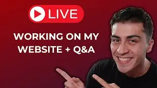 Discussing My Personal Website Strategy LIVE + Q&A