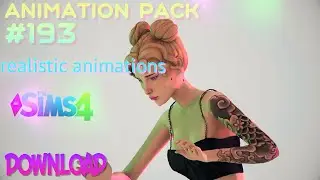 Animation Sovushka PACK 193  MOCAP RANDOM ACTS SIMS 4 RUN PAIN AFFECTION