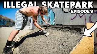 Building Secret DIY Skatepark