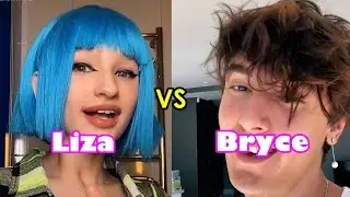 Liza Anokhina vs Bryce Hall ✨🌠 Tik Tok Dance Compilation