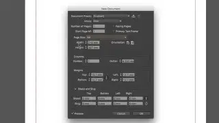 Top 5 InDesign Mistakes – 1. Document Setup