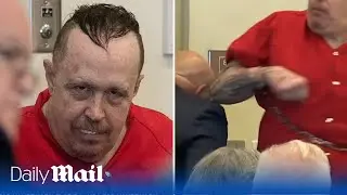 Murderer punches his attorney after being sentenced to death for brutal rape and killing of girl