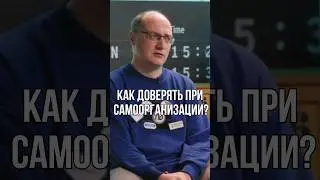 САМООРГАНИЗАЦИЯ И ДОВЕРИЕ - ВЕЩИ СОВМЕСТИМЫЕ? #Shorts