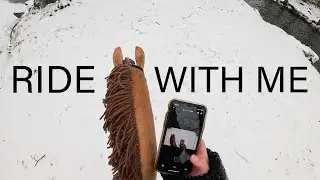 RIDE WITH ME - hobbyhorse winter gopro ride