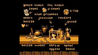 Super Aladdin, Супер Аладдин (Unlicensed) NO DEATH прохождение игры на денди (Dendy, Nes, 8 bit)