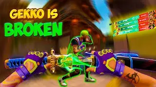 *NEW* Agent GEKKO is actually BROKEN in Valorant