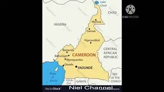 CAMEROON MAP//CARTE DU CAMEROUN:CAMEROON