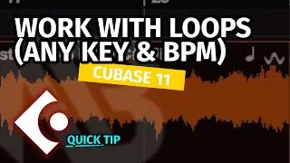 HOW TO USE LOOPS IN ANY KEY AND BPM | Quick Tip Cubase 11