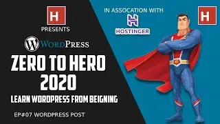 wordpress tutorials in hindi || wordpress zero to hero 2020 Ep#07 || wordpress Post