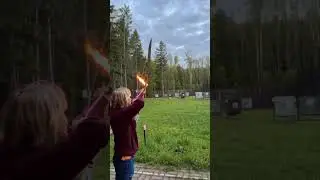 STRIKE, вышиб все кегли #shorts #fire #funnyvideo #archery