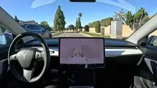 Short Zero Input Drive on Tesla Full Self-Driving Beta 10.69.25.2