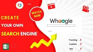 Create your own search engine