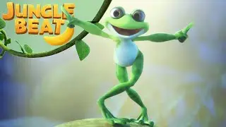 Dancing Frog! | Jungle Beat | WildBrain Toons