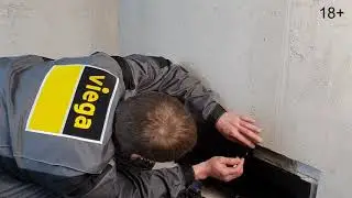 Монтаж душевого лотка для встраивания в стену Advantix Vario (часть 2)