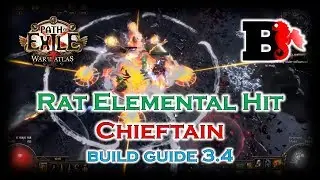 [3.5] Rat Ele Hit Chieftain * Path of Exile Build Guide * Tank with Totems!