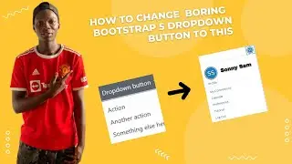 How to Customize Bootstrap 5 Dropdown Button(sakai)