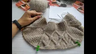 Кардиган спицами 