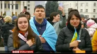 Kherson Celebrates Freedom Today: "No Russians" - BBC News - 11/13/2022