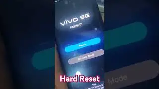 How To Hard Reset Your Vivo Phone To Remove Screen Lock and Reset Password #vivo #hardreset  #howto