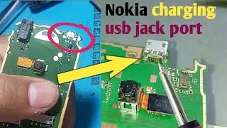 How to change Nokia mobile charging Jack port base | charging jack replacement