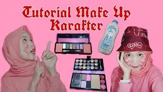 TUTORIAL MAKE UP KARAKTER FACEPAINTING HANYA MENGGUNAKAN EYESHADOW DAN BEDAK MY BABY