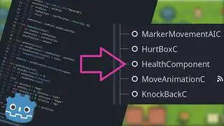 Reusable COMPONENTS in Godot | ARPG S02E05 | tutorial | GDScript