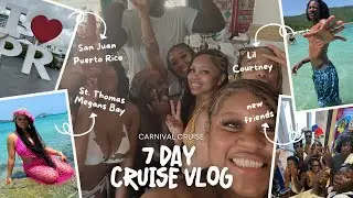 CRUISE VLOG | Puerto Rico, St. Thomas, Dominican Republic, new friends, etc. |