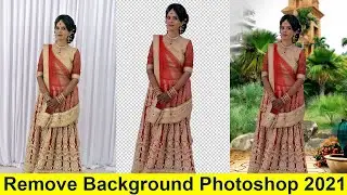 How to remove background in Photoshop CC 2021 || Remove Background || Photoshop 2021 New Feature