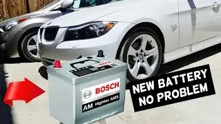 HOW TO REGISTER BATTERY ON BMW