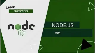 NodeJS Beginners Course (Learn Backend) #3  -  Using Path Module